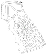 Load image into Gallery viewer, SpiderWeb Skeleton Grip