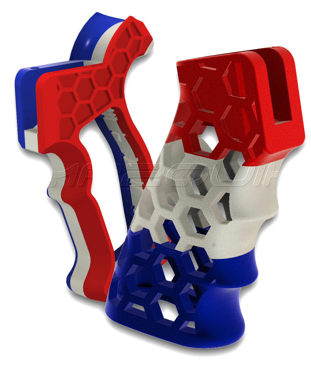 RED WHITE & BLUE Grips