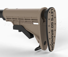 Load image into Gallery viewer, LET'S GO BRANDON Telescopic Stock EndCap Protector