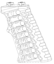 Load image into Gallery viewer, FlatSlot Vertical    M-Lok ForeGrip
